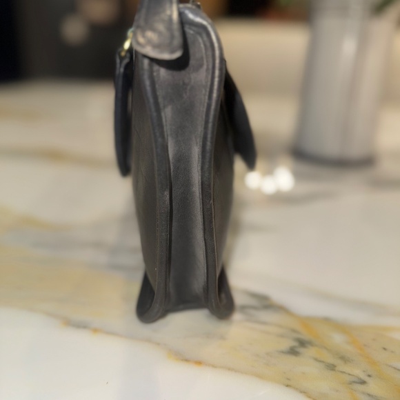 COACH NYC VINTAGE LEATHER MINI BRIEFCASE HAND BAG - Picture 7 of 7